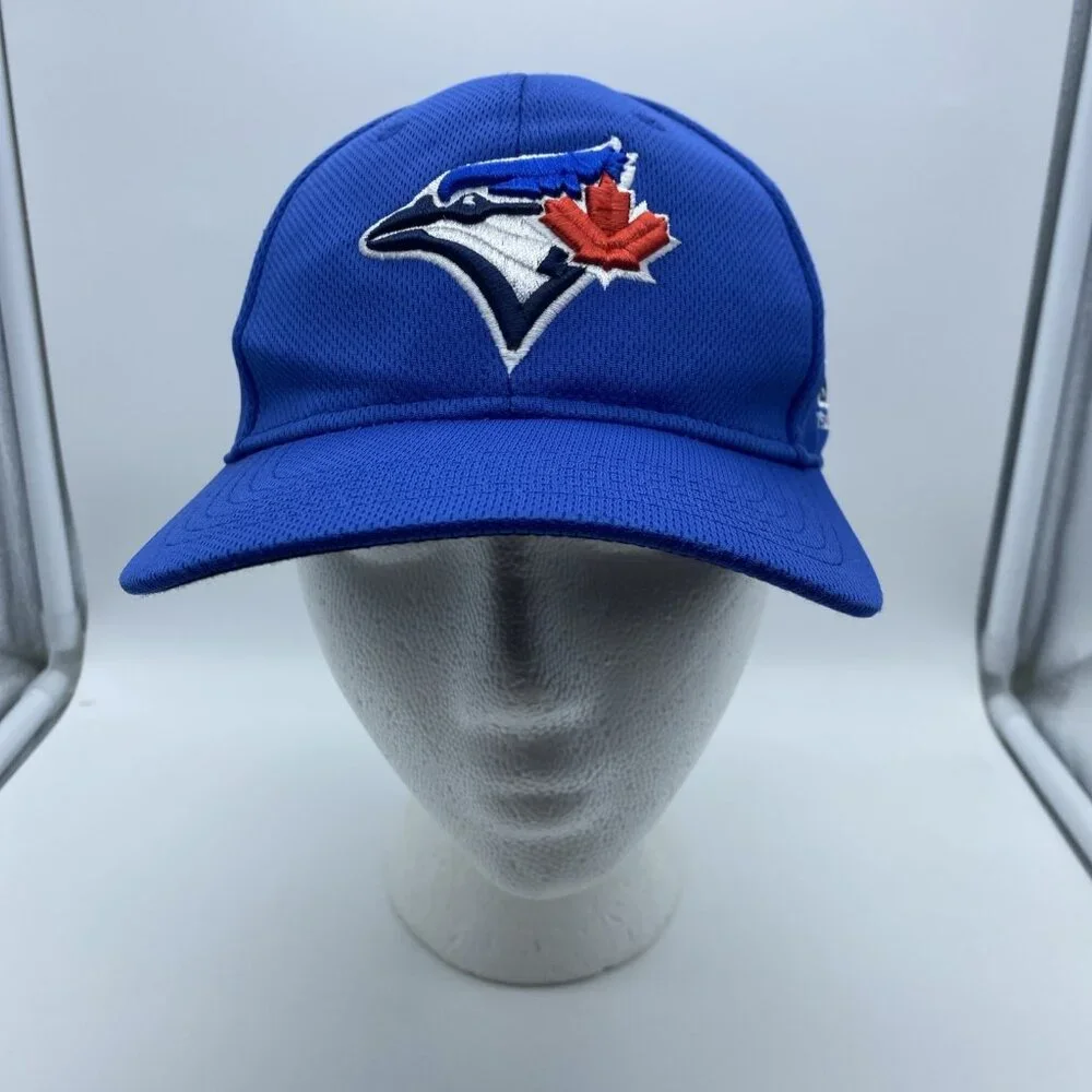 Toronto Blue Jays Blue Youth Baseball Hat Cap Hook Loop MLB